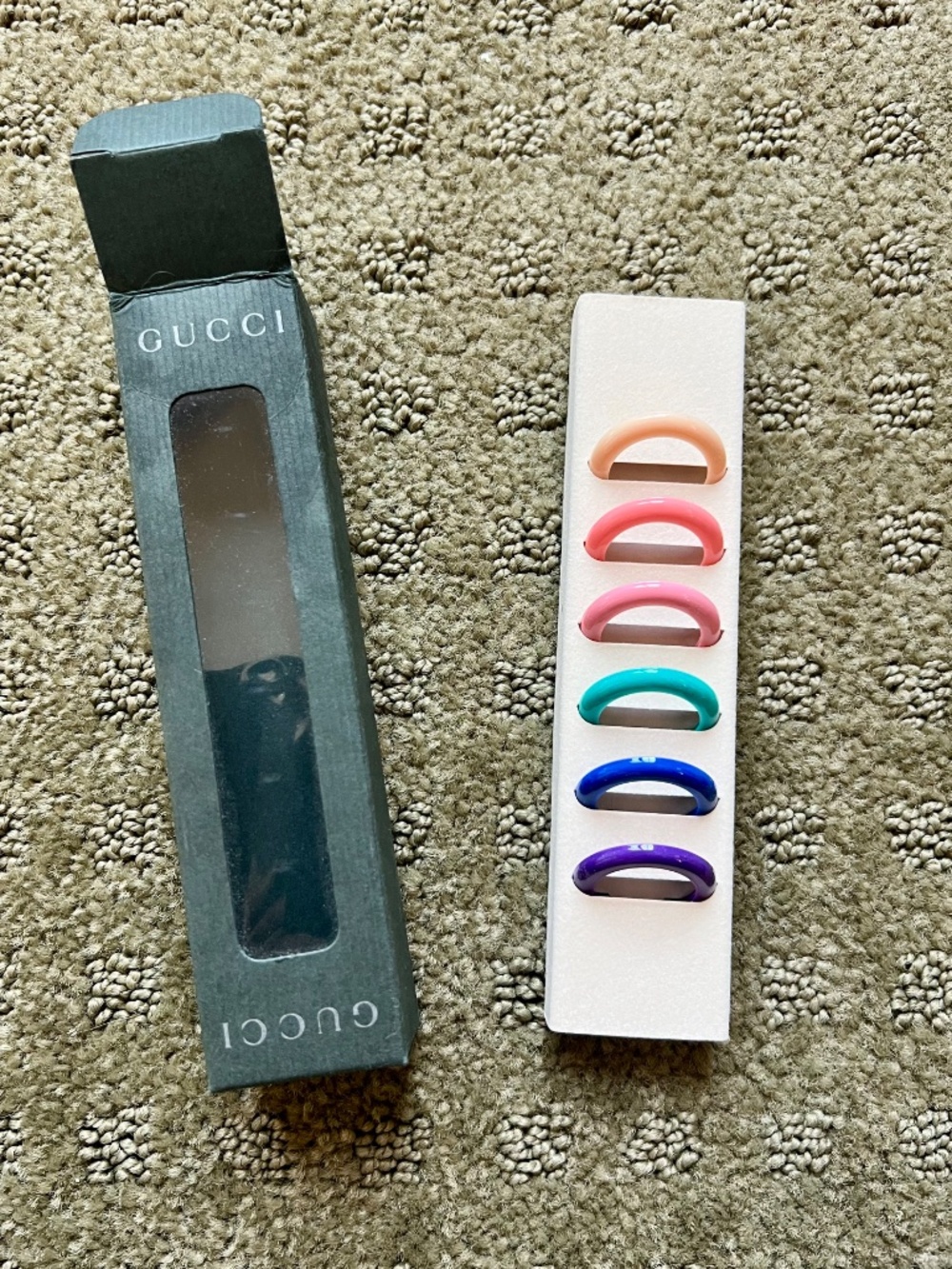 Authentic Vintage Gucci Interchangeable Watch Bezel Set - Picture 3 of 4